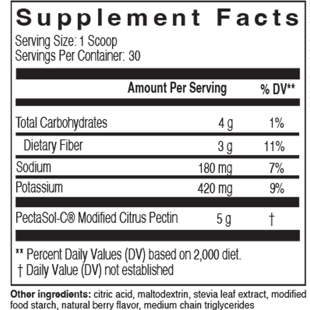 Product image for PectaSol Berry Infusion Powder.