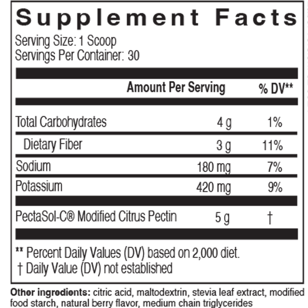 Product image for PectaSol Berry Infusion Powder.
