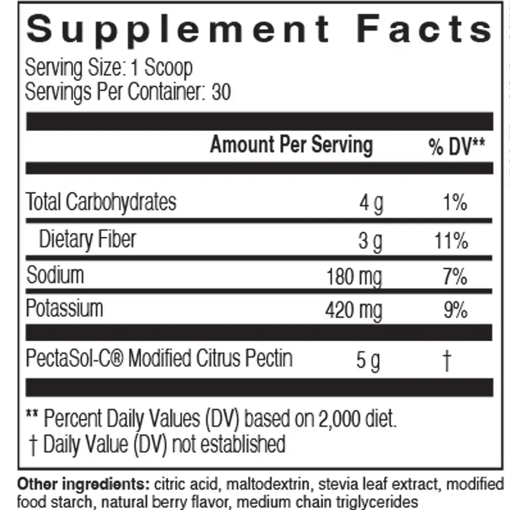 Product image for PectaSol Berry Infusion Powder.