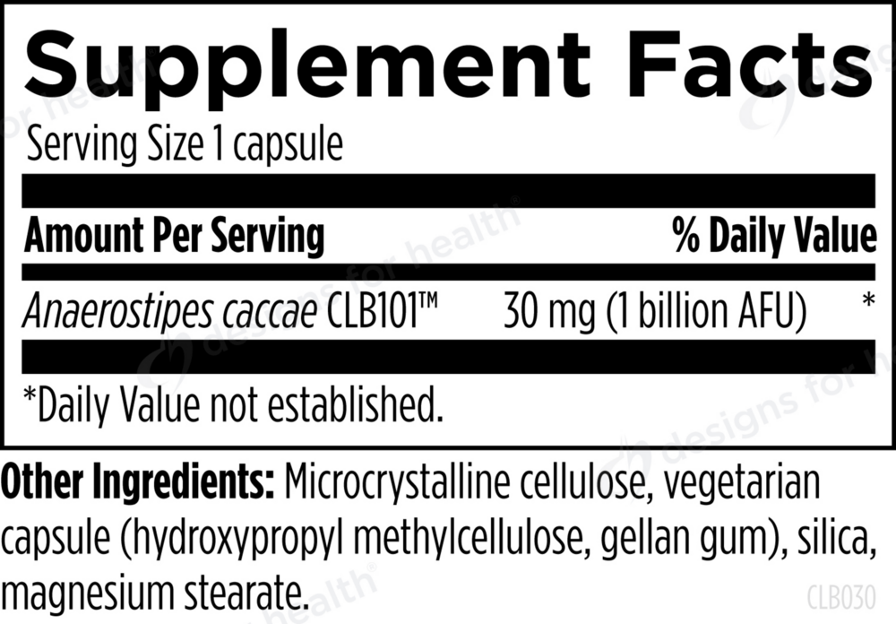 Product image for Anaerostipes probiotic.