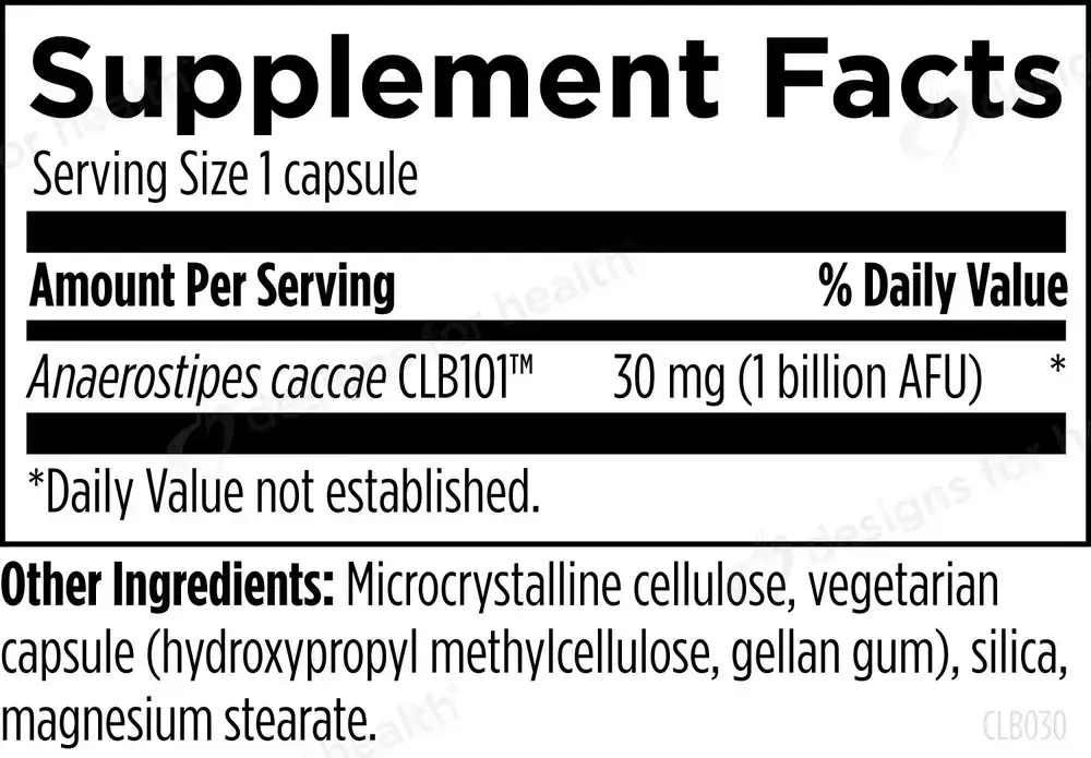 Product image for Anaerostipes probiotic.