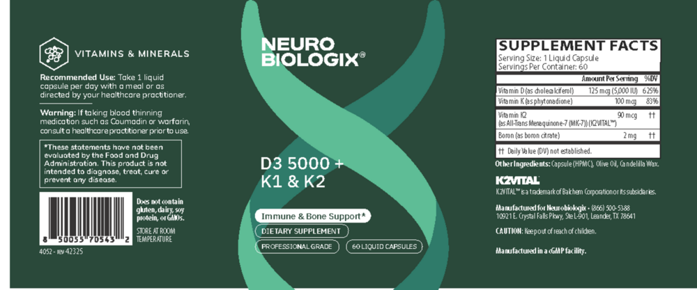 Product image for D3 5000 + K1&#x2F;K2.