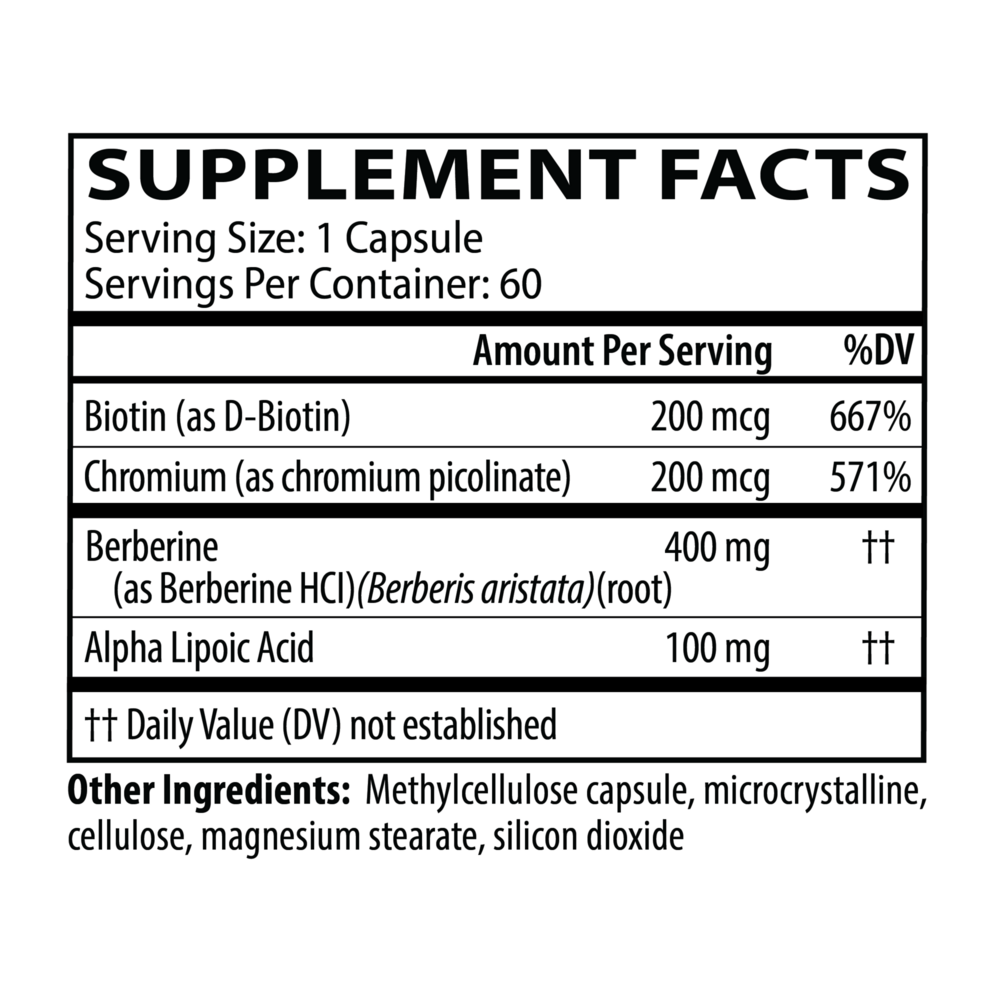Product image for Berberine Complex.