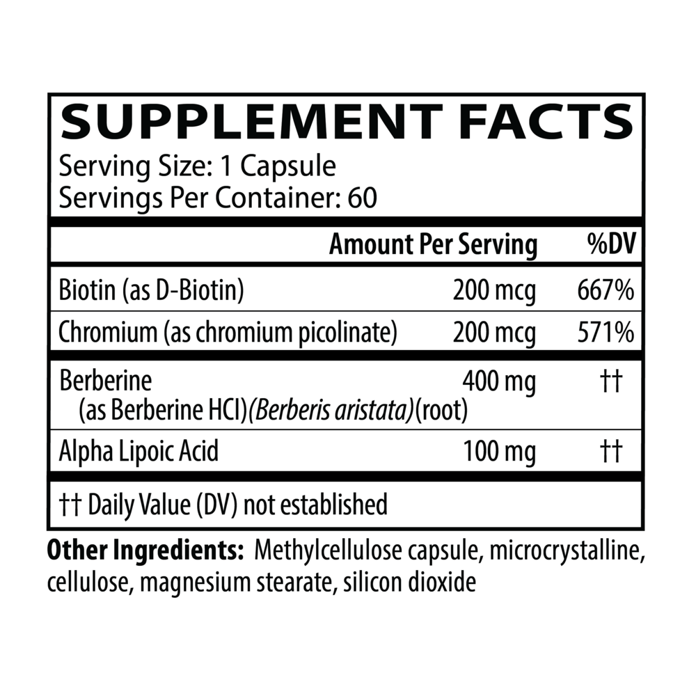 Product image for Berberine Complex.