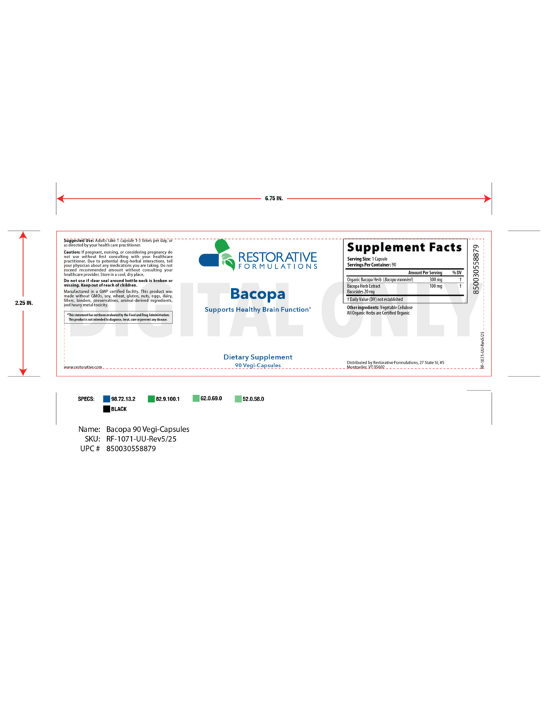 Product image for Bacopa.