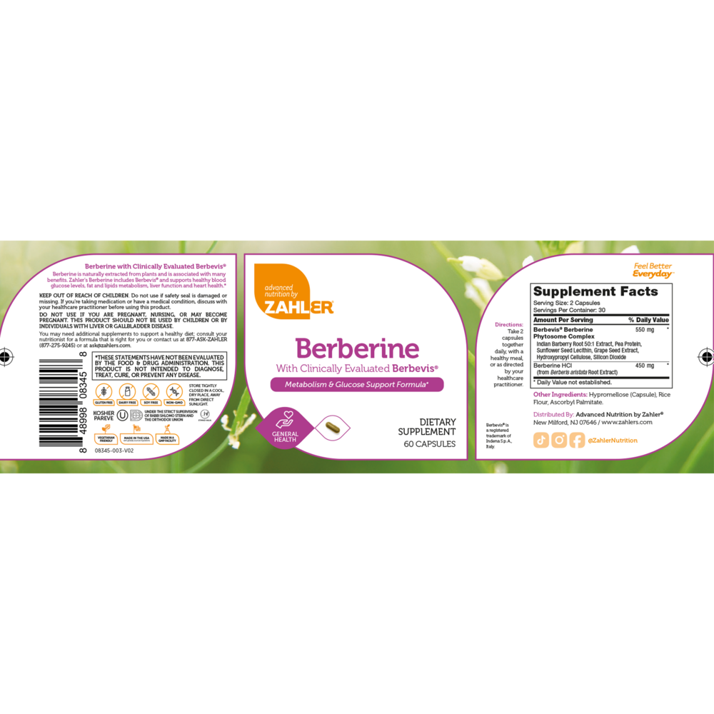Product image for Berberine.