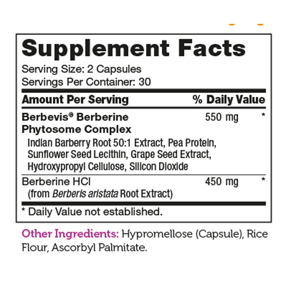 Product image for Berberine.