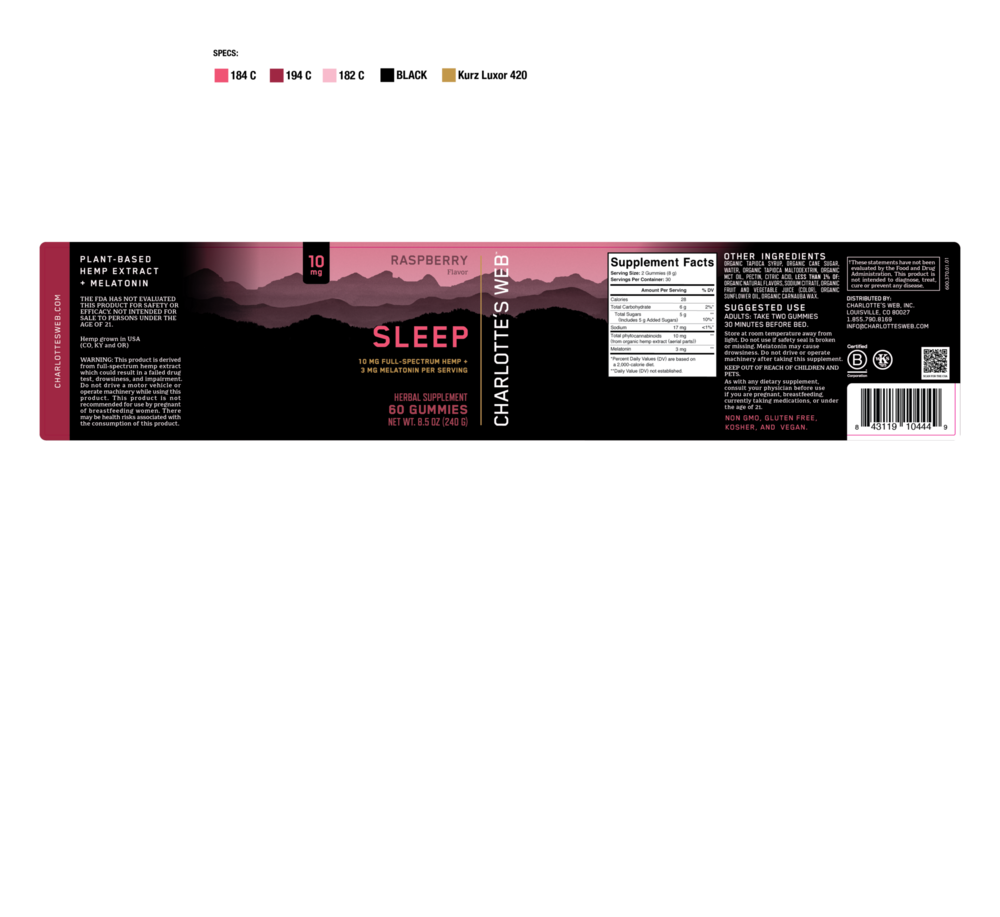 Product image for Sleep Gummies.