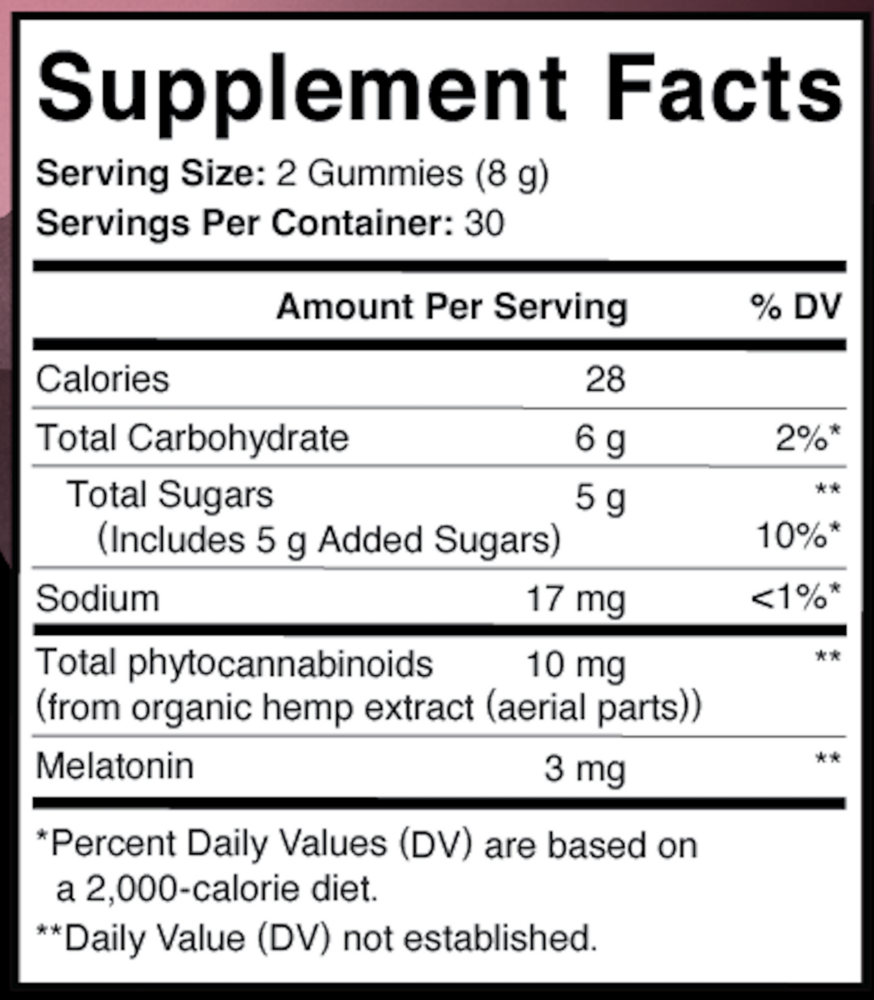 Product image for Sleep Gummies.