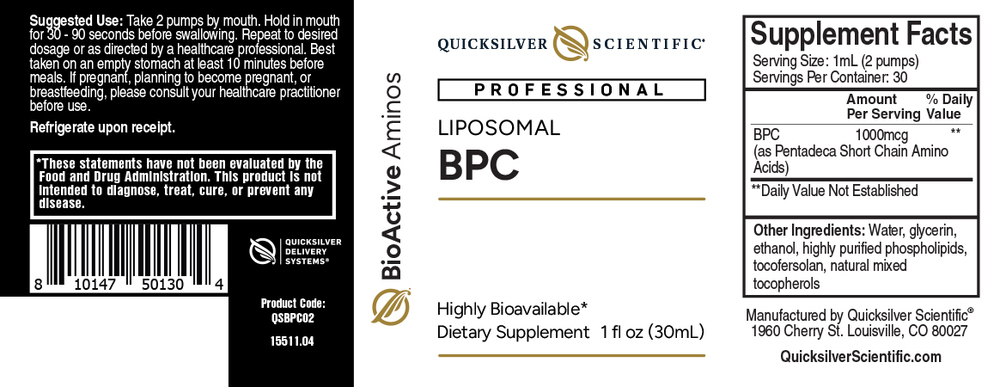 Product image for BPC.