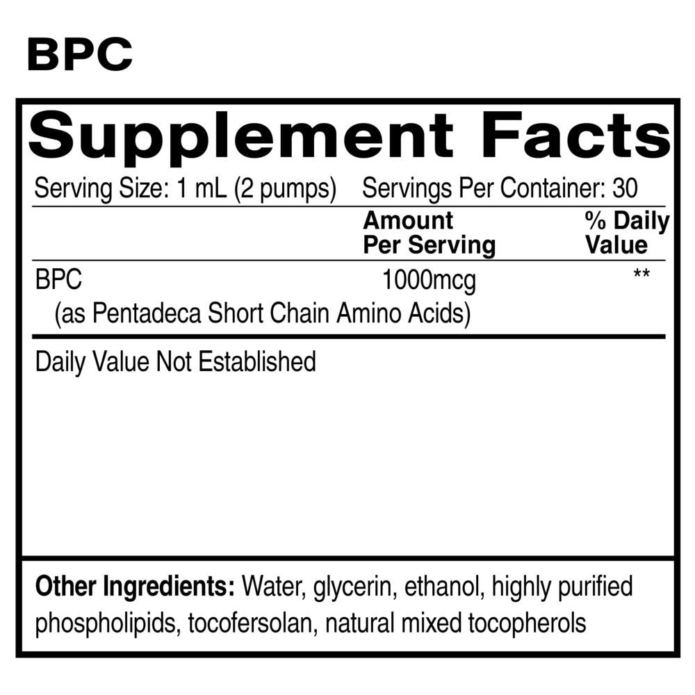 Product image for BPC.