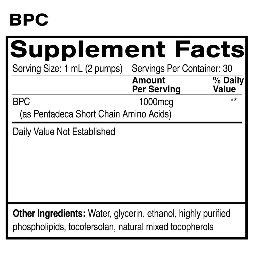 Product image for BPC.