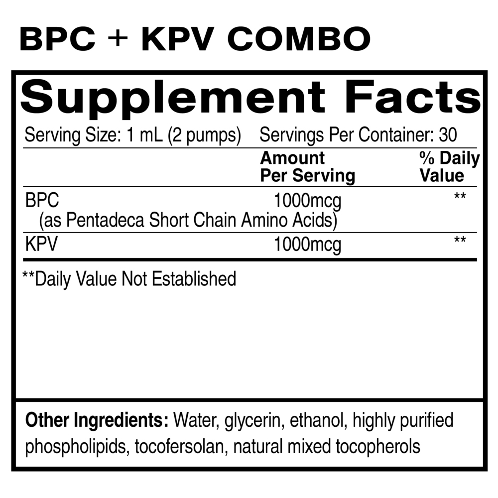 Product image for BPC + KPV Combo.