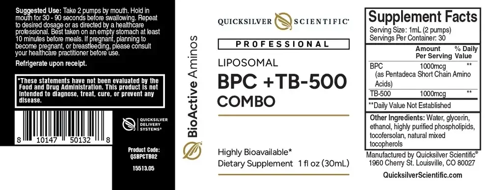 Product image for BPC + TB-500 Combo.