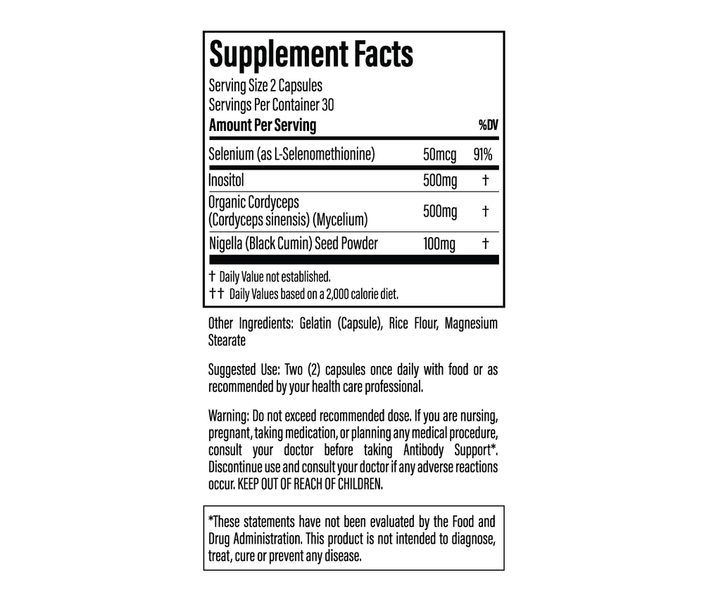 Product image for Antibody Support Capsules.