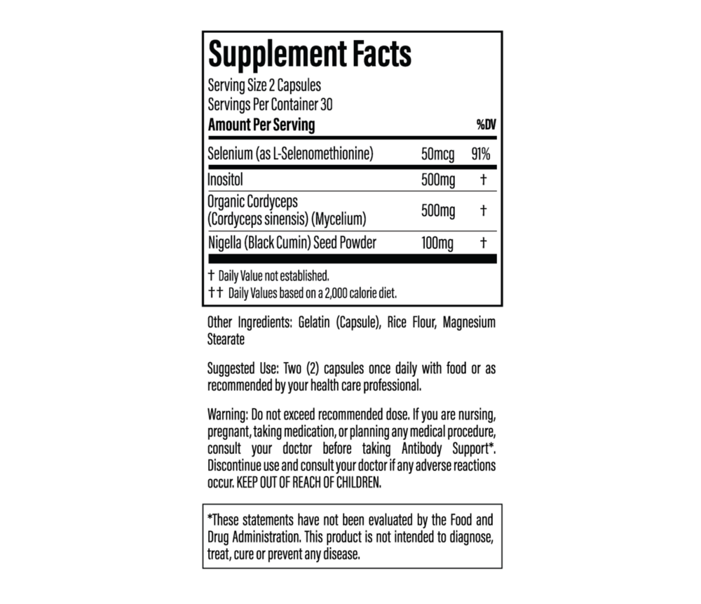 Product image for Antibody Support Capsules.