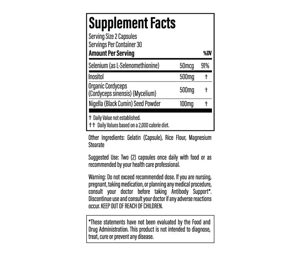 Product image for Antibody Support Capsules.