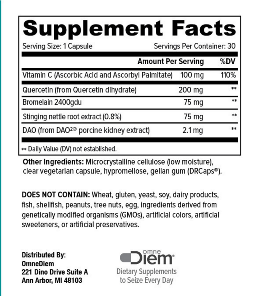 Product image for Histamine Complete.