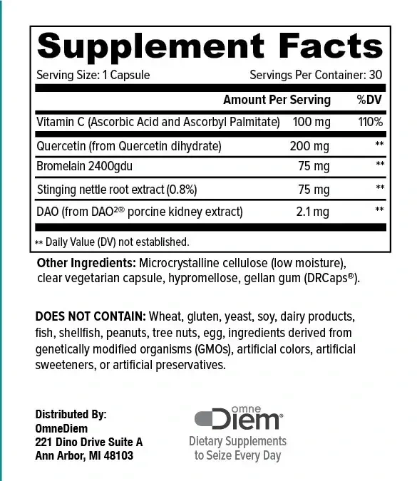Product image for Histamine Complete.