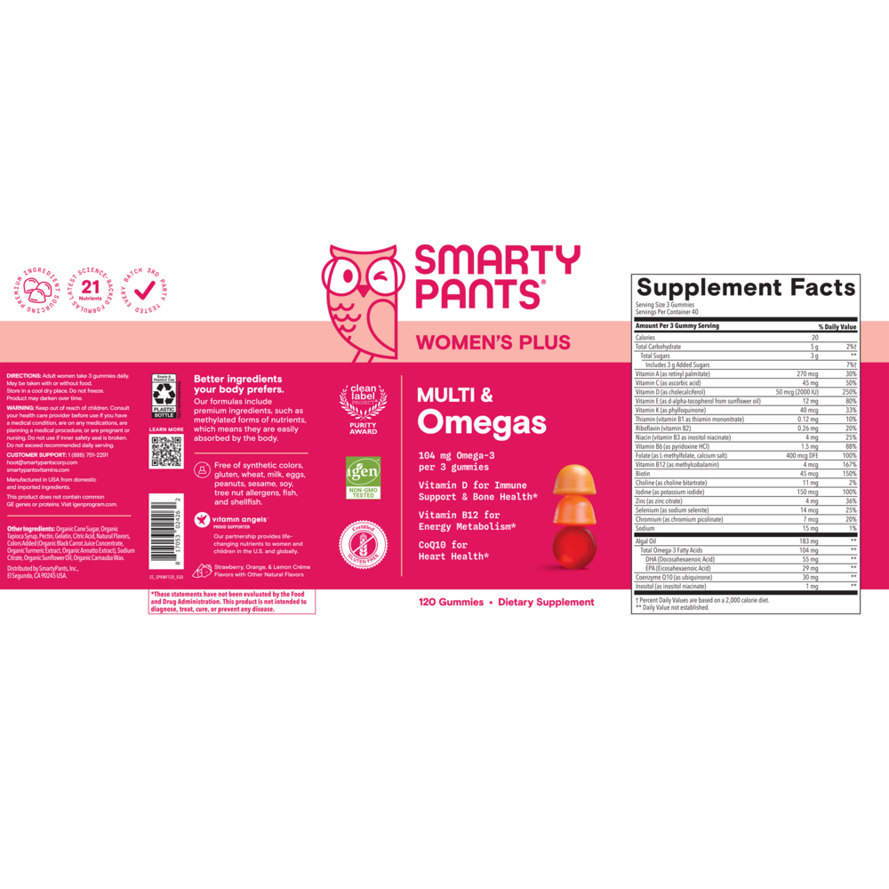 Product image for Women's Plus Multi &amp; Omegas.