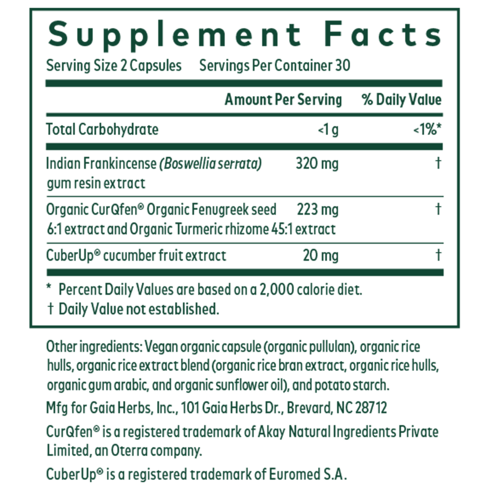 Product image for Boswellia Joint Formula.