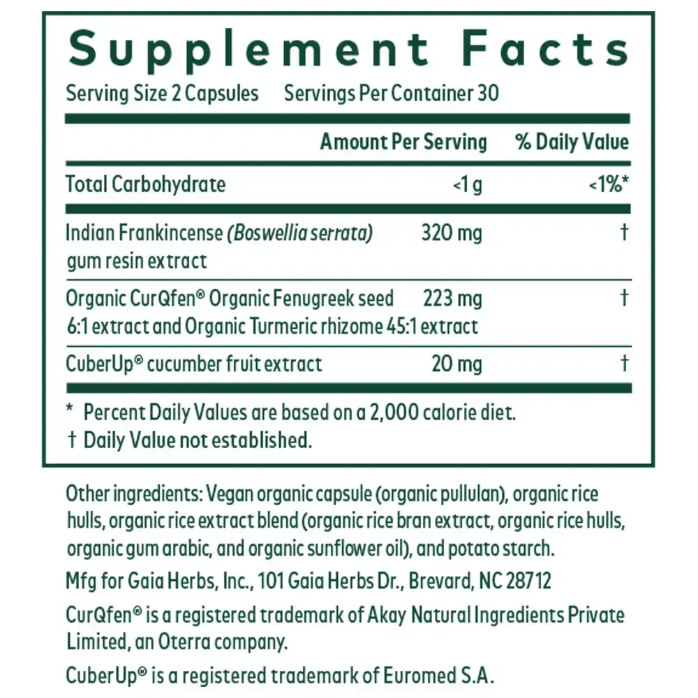Product image for Boswellia Joint Formula.