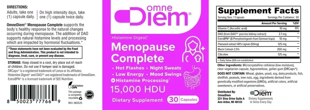 Product image for Menopause Complete.