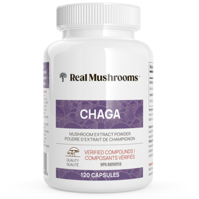 Real Mushrooms Chaga Extract Capsules