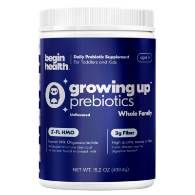 Growing Up Prebiotics Whole Family Jar