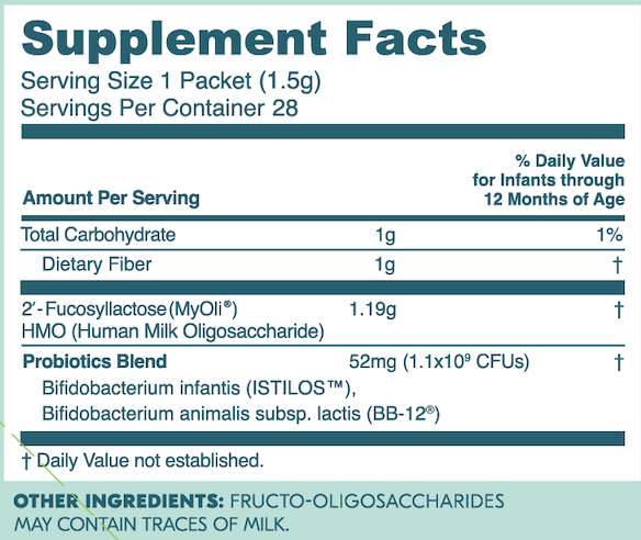 Product image for BeginBaby Prebiotics + Probiotics.