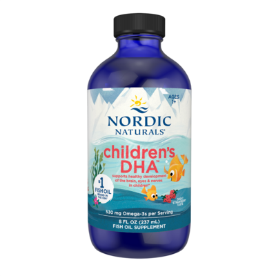 Children's DHA, Formerly DHA Jr (Strawberry) 8 Ounces