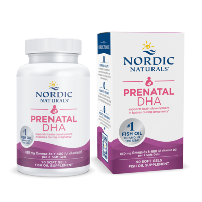 Prenatal DHA, Unflavored 90 Softgels