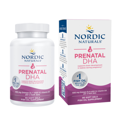 Prenatal DHA, Unflavored 90 Softgels