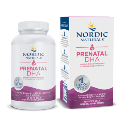 Prenatal DHA, Unflavored 180 Softgels