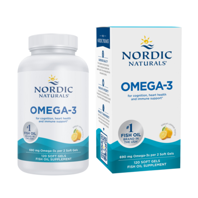 Omega-3, Formerly Arctic Omega (Lemon) 120 Softgels Omega-3, Formerly Arctic Omega (Lemon) 120 Softgels
