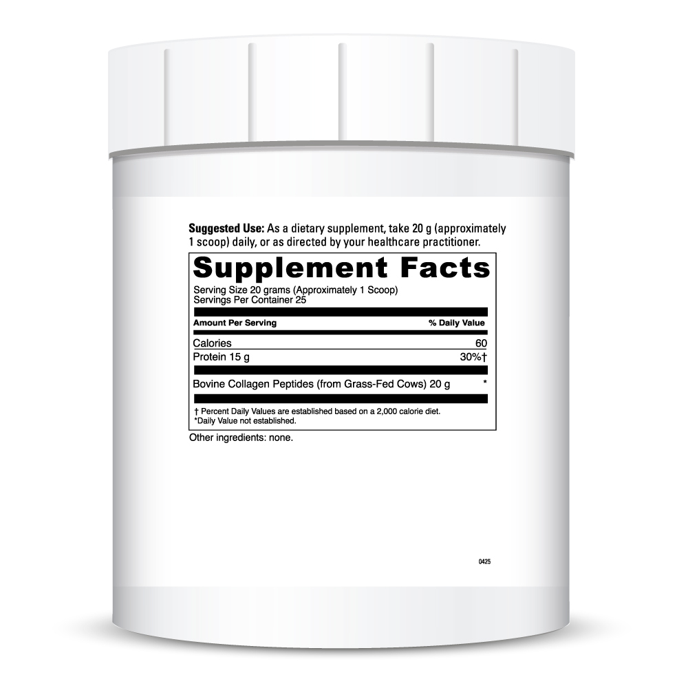 Product image for Hydrolyzed Collagen Peptides Powder.