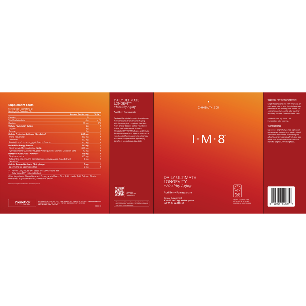 Product image for Daily Ultimate Longevity: Healthy Aging.