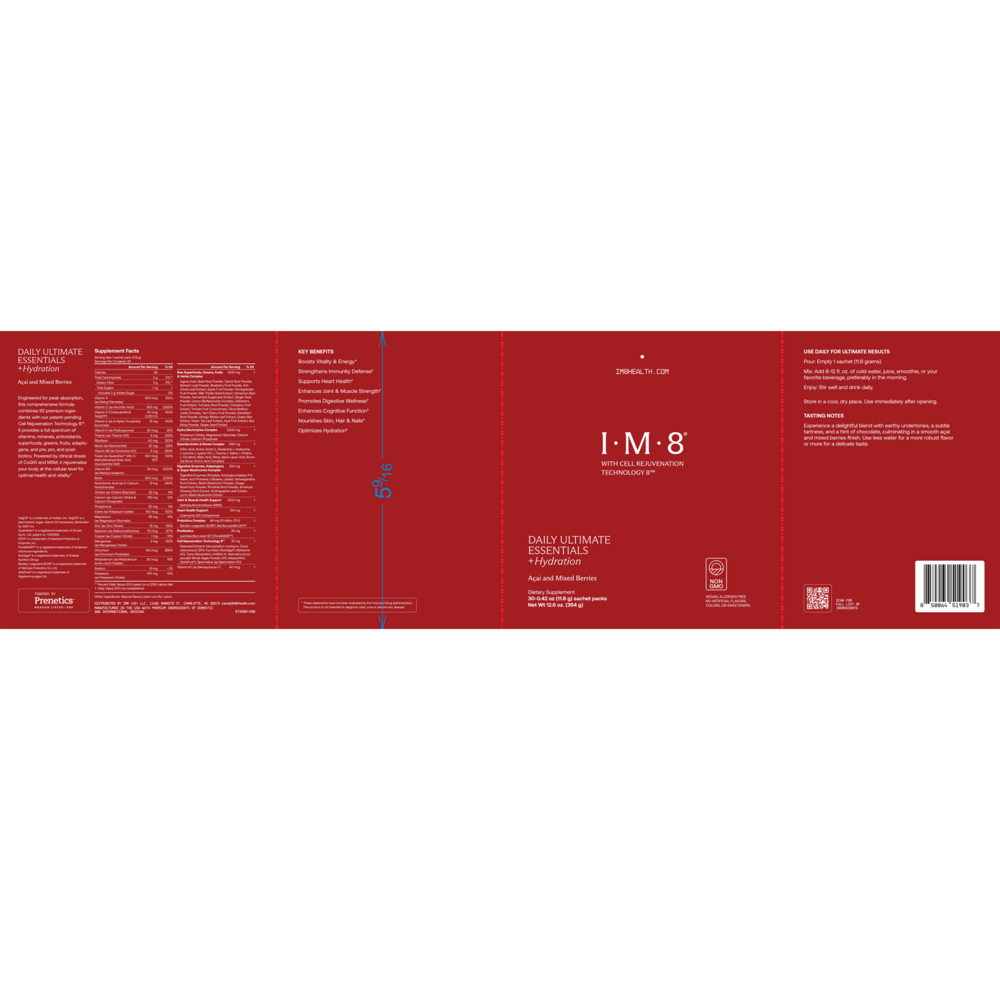 Product image for Daily Ultimate Essentials: All-in-One Supplement (California Only).