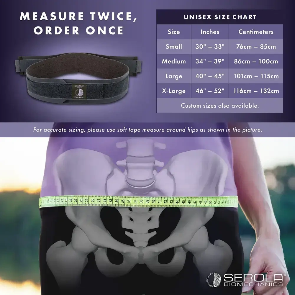 Product image for Serola Sacroiliac Belt.