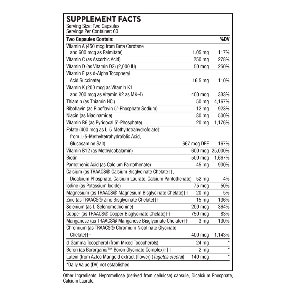 Product image for Basic Nutrients 2/Day.