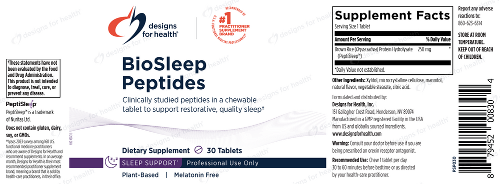 Product image for BioSleep Peptides.