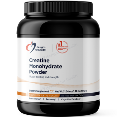 Creatine Monohydrate Powder, Unflavored 900 Grams