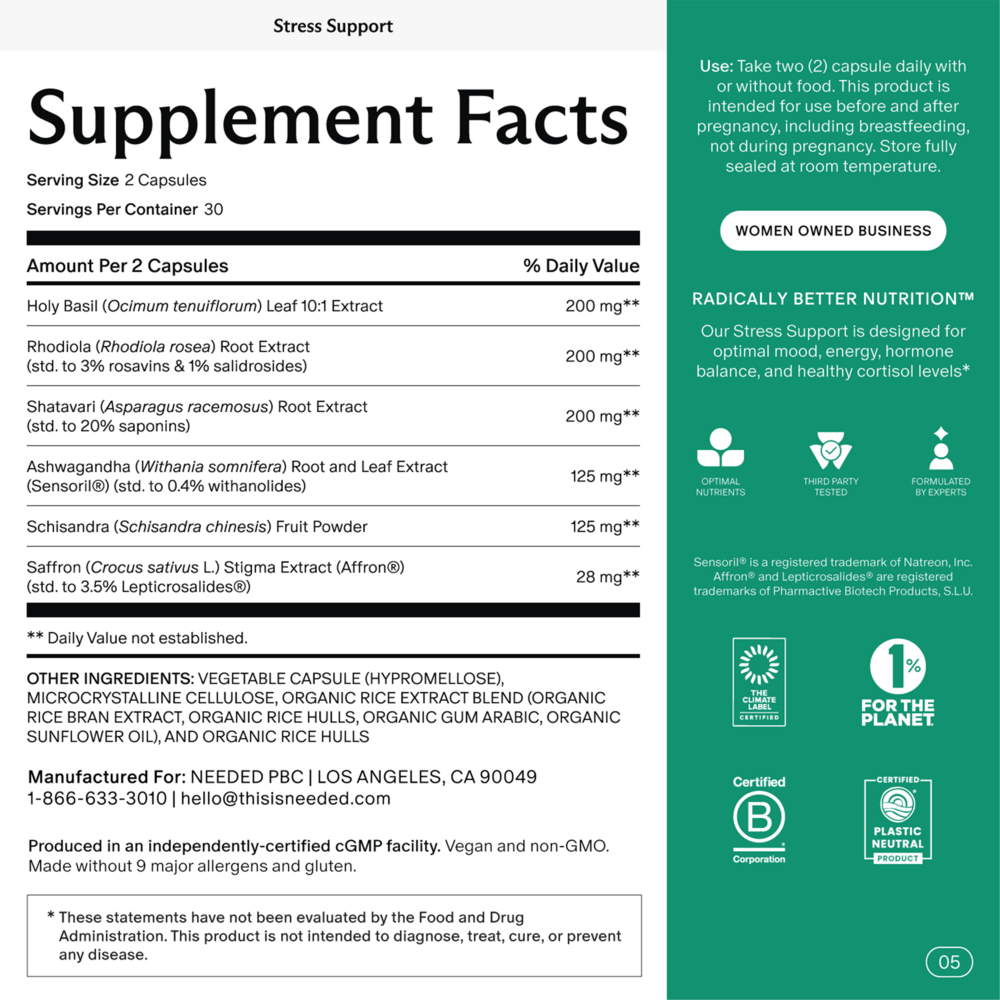 Product image for Stress Support.