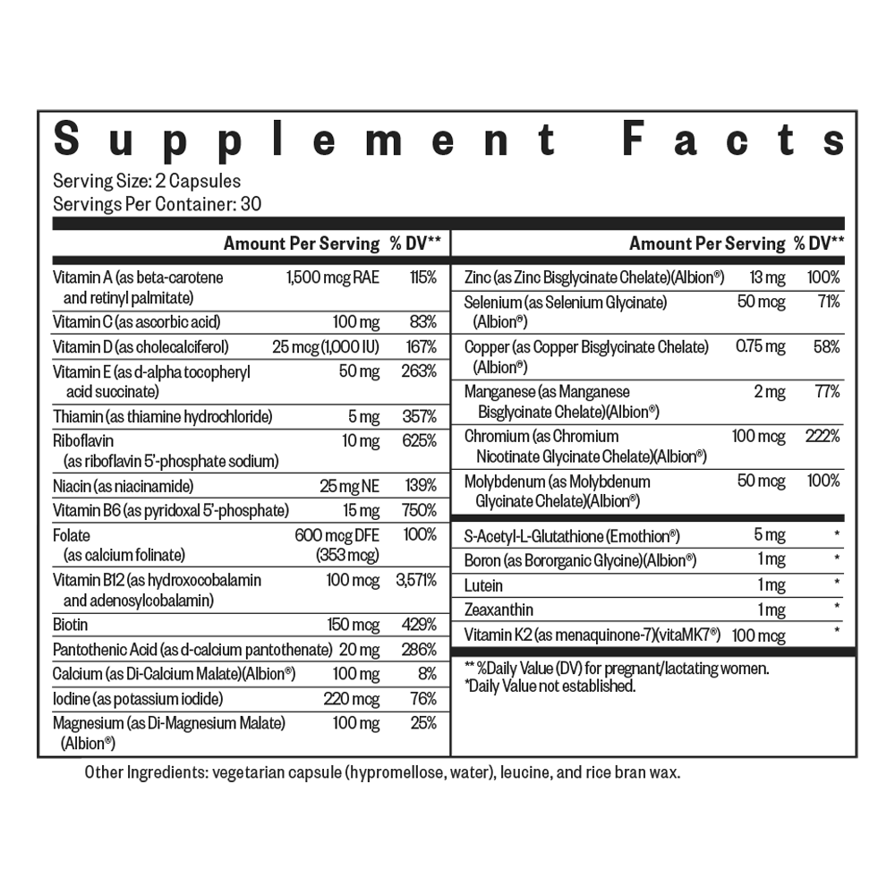 Product image for Prenatal Essentials MF.