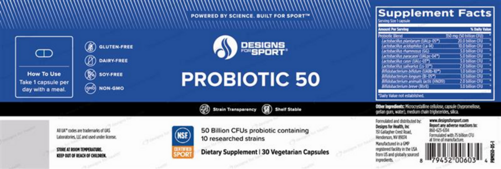 Product image for Probiotic 50.