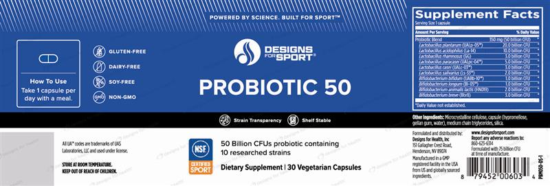 Product image for Probiotic 50.