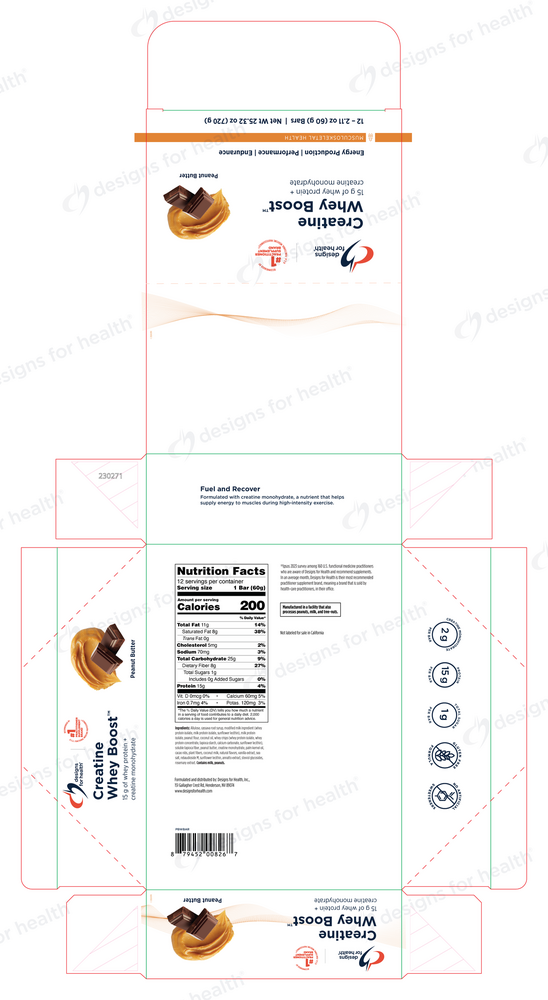 Product image for Creatine Whey Boost™ Peanut Butter .