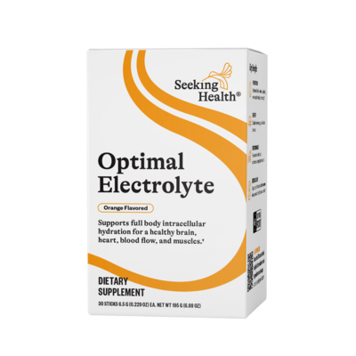 Optimal Electrolyte Orange Sticks 30 count