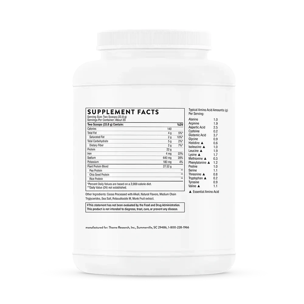 Product image for Plant Protein, Chocolate Flavored.