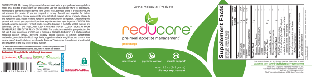 Product image for Reducore, Pre-Meal Appetite Management, Peach Mango Flavored.